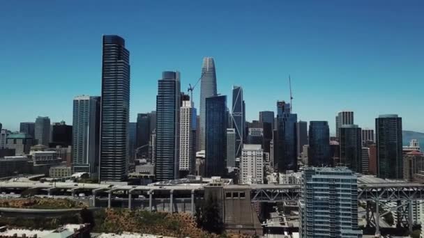 San Francisco, California, aerial video — Stock Video