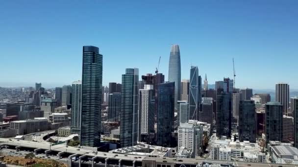 San Francisco, California, video aereo — Video Stock