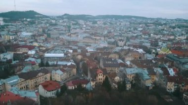 Lviv ve Citadel Inn Hotel Resort havadan görünümü
