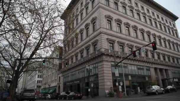 Portland, Oregon gününde girerek Rating — Stok video
