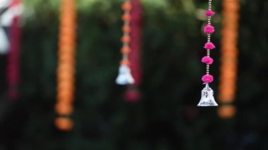 Hint düğünü geleneksel çiçek dekorasyonu