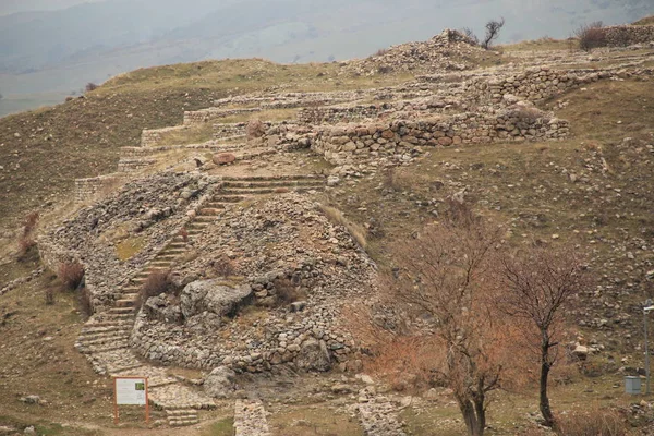 Uno Dei Siti Archeologici Hattusa — Foto Stock