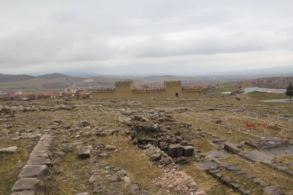 Antik şehir harabeye Hattuşa