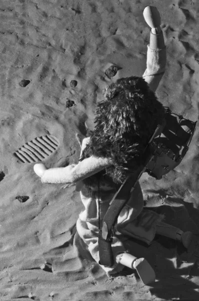 Robinson on the Moon — Stock Image Robinson on the Moon Stock Photo
