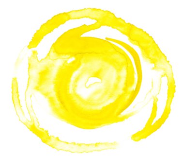 Parlak sarı suluboya arka plan, spot, sıçrama PA