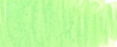 Işık yeşil suluboya çerçeveli yırtık konturlar ve çizgiler. Tasarım, düzen ve desenler için arka plan.