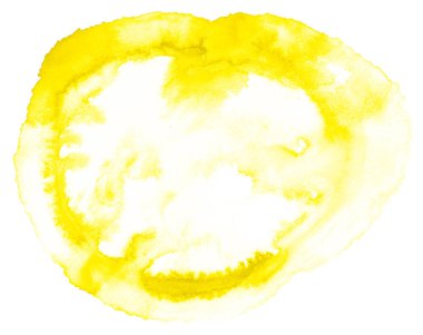 Parlak sarı suluboya arka plan, spot, sıçrama PA