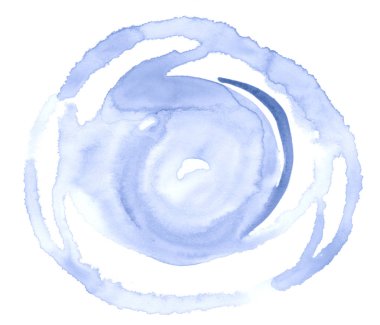 Metin, tasarım için beyaz zemin üzerine mavi pastel suluboya çizilmiş izole yıkama leke. Soyut fırça için duvar kağıdı, tarafından yapılan doku etiket.;