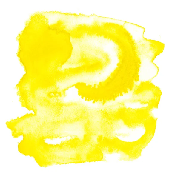 밝은 노란색 수채화 추상 배경, 펜 실바 니 아의 자리, 시작 — 스톡 사진
