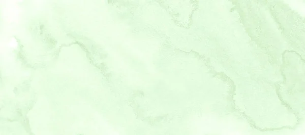 Marco Acuarela Verde Claro Con Trazos Rotos Rayas Fondo Abstracto — Foto de Stock