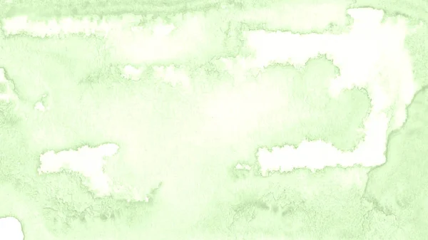 Светло Зеленая Акварельная Рамка Рваными Штрихами Полосками Абстрактный Фон Дизайна — стоковое фото
