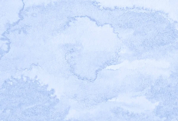Hellen Pastellblauen Aquarell Abstrakten Hintergrund Fleck Farbkleckse Schandfleck Scheidung Vintage — Stockfoto