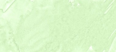 Işık yeşil suluboya çerçeveli yırtık konturlar ve çizgiler. Tasarım, düzen ve desenler için arka plan.