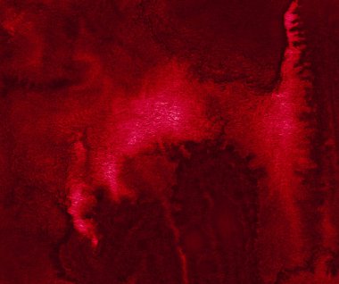 Zengin bordo suluboya çerçeveli yırtık konturlar ve çizgiler. Tasarım, düzen ve desenler için arka plan.