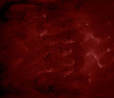 Koyu kırmızı sulu boya arka plan, leke, boya, leke, boşanma sıçrama. Endişe verici, kan kırmızı degrade. Vintage desen tasarım ve dekorasyon için. Metin için ile yer.