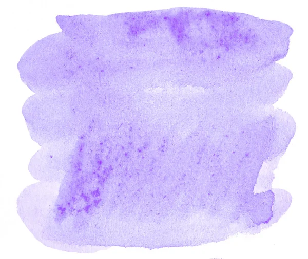 Lila pastel suluboya çizilmiş izole yıkama leke metin, tasarım için beyaz arka plan üzerinde. Soyut fırça için duvar kağıdı, tarafından yapılan doku etiket.
