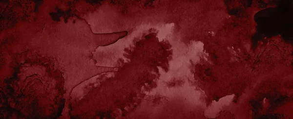Dark Red Watercolor Abstract Background Stain Splash Paint Stain Divorce — Stock Photo, Image