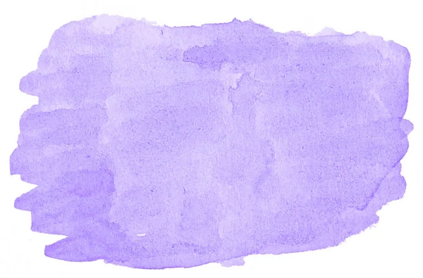 Lila pastel suluboya çizilmiş izole yıkama leke metin, tasarım için beyaz arka plan üzerinde. Soyut fırça için duvar kağıdı, tarafından yapılan doku etiket.