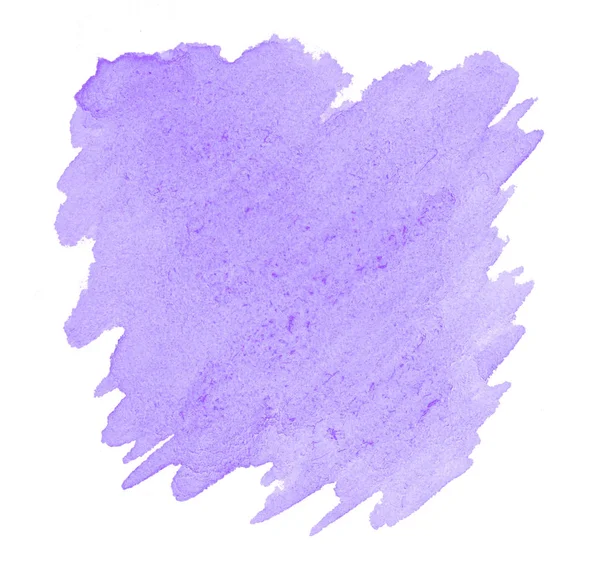 Lila pastel suluboya çizilmiş izole yıkama leke metin, tasarım için beyaz arka plan üzerinde. Soyut fırça için duvar kağıdı, tarafından yapılan doku etiket.