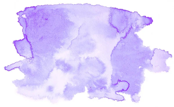 Lila pastel suluboya çizilmiş izole yıkama leke metin, tasarım için beyaz arka plan üzerinde. Soyut fırça için duvar kağıdı, tarafından yapılan doku etiket.