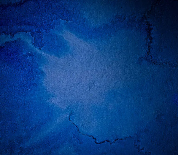 Doymuş bir koyu mavi suluboya soyut arka plan, spot, boyama, Blot, boşanma sıçrama. Farklı tasarım ve dekorasyon için Vintage desen. Metin alanı ile.