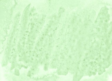 Işık yeşil suluboya çerçeveli yırtık konturlar ve çizgiler. Tasarım, düzen ve desenler için arka plan.