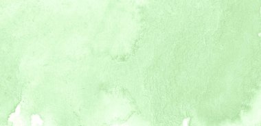 Işık yeşil suluboya çerçeveli yırtık konturlar ve çizgiler. Tasarım, düzen ve desenler için arka plan.