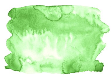 Sulu genç çim, parlak yeşil soyut arka plan, leke, Splash boya, leke, boşanma suluboya rengi. Tasarım ve dekorasyon için Vintage tablolar. Metin için kopya alanı ile.