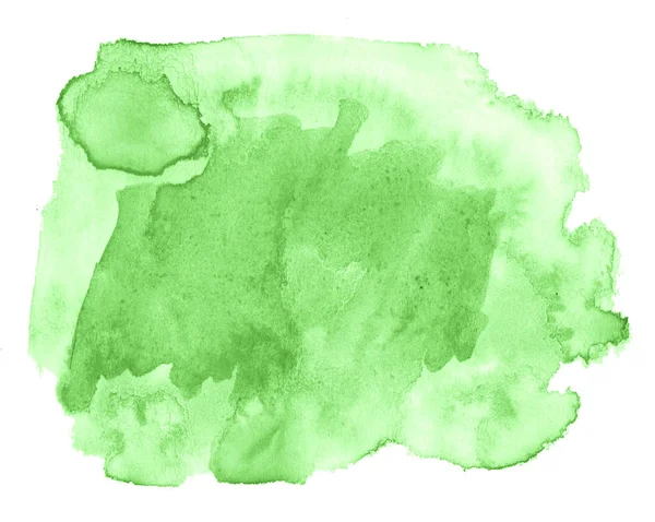 Χρώμα Υδατογραφίσματος Από Ζουμερό Νεαρό Γρασίδι Φωτεινό Πράσινο Αφηρημένο Φόντο — Φωτογραφία Αρχείου