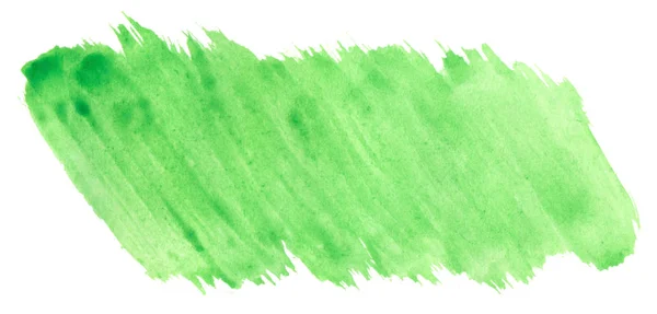 Aquarel Kleur Van Sappige Jonge Gras Heldere Groene Abstracte Achtergrond — Stockfoto