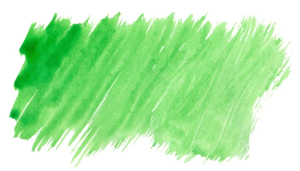 Acuarela Jugosa Hierba Joven Fondo Abstracto Verde Brillante Mancha Pintura —  Fotos de Stock