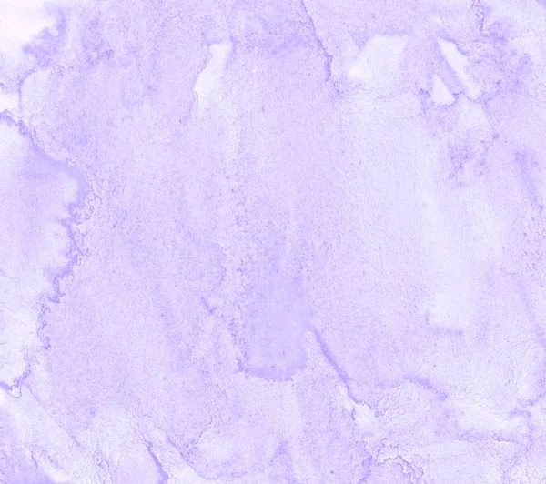 Bingkai Cat Air Lilac Pastel Dengan Goresan Dan Garis Garis — Stok Foto