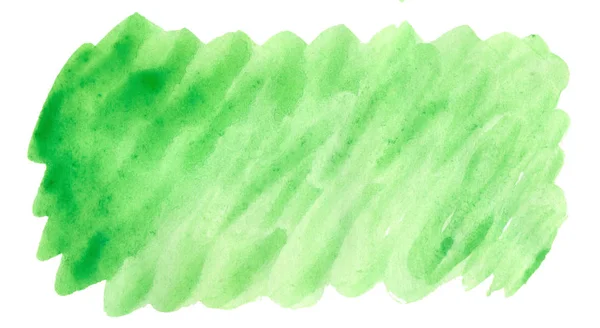 Aquarel Kleur Van Sappige Jonge Gras Heldere Groene Abstracte Achtergrond — Stockfoto