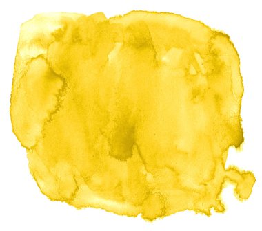 Sarı suluboya arkaplan, leke, sıçrama boyası, stai