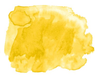 Sarı suluboya arkaplan, leke, sıçrama boyası, stai