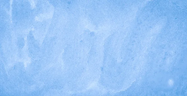 Marco Acuarela Pastel Azul Claro Con Trazos Rotos Rayas Fondo — Foto de Stock