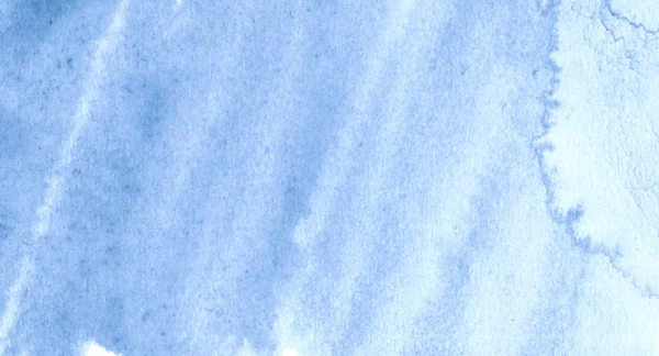 Rama Acuarelă Pastelată Albastru Deschis Lovituri Dungi Rupte Fundal Abstract — Fotografie, imagine de stoc