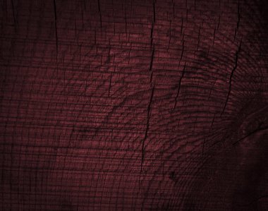 Koyu bordo eski kaba ahşap doku. Tasarım için maun soyut arka plan. Vintage retro