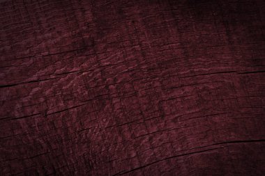 Koyu bordo eski kaba ahşap doku. Tasarım için maun soyut arka plan. Vintage retro