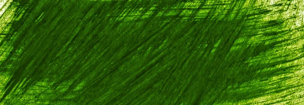 Moldura Aquarela Verde Escuro Com Traços Rasgados Listras Fundo Abstrato — Fotografia de Stock