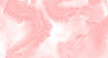 Yırtık vuruş ve çizgili açık kırmızı, pembe suluboya çerçeve. Tasarım, düzenler ve desenler için soyut arka plan.