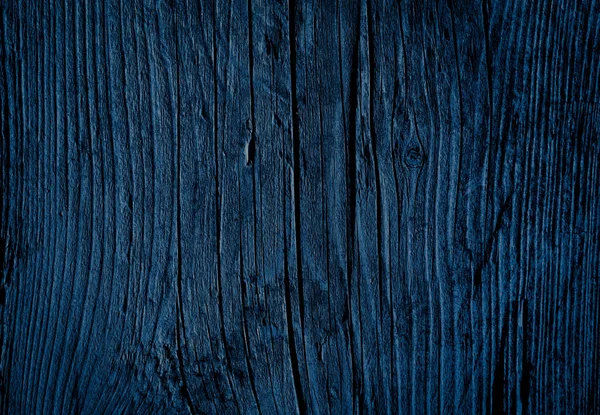 Texture Navy Kék Régi Durva Fából Absztrakt Háttere Designnak Vintage — Stock Fotó