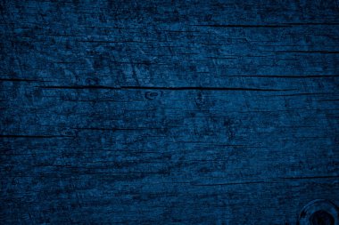 Eski kaba ahşap Doku Lacivert. Tasarım için soyut arka plan. Vintage retro