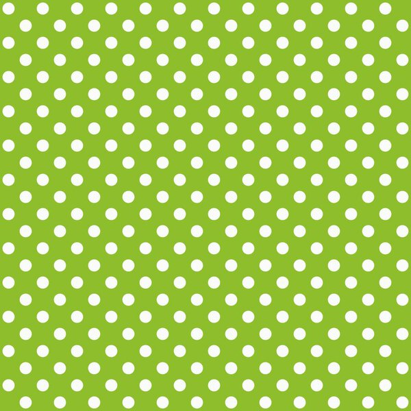 A seamless pattern is a large white dot on a lime green background. EPS Vector file suitable for filling any form.