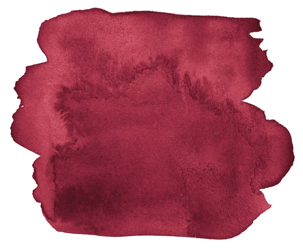 Aquarel Achtergrond Van Trendy Kleuren Van Perzisch Rood Met Scherpe — Stockfoto