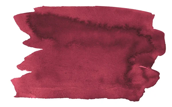 Aquarel Achtergrond Van Trendy Kleuren Van Perzisch Rood Met Scherpe — Stockfoto