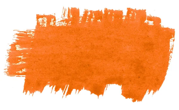 생생한 오렌지 수채화 스플래시 페인트 디자인과 장식빈티지 텍스트에 — 스톡 사진