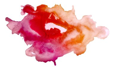 Pastel tonlarda çok renkli suluboya. Boşanmalar ve sınırlar ile izole bir yer. Metin için kopyalama alanı ile çerçeve.