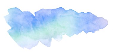 Pastel tonlarda çok renkli suluboya. Boşanmalar ve sınırlar ile izole bir yer. Metin için kopyalama alanı ile çerçeve.