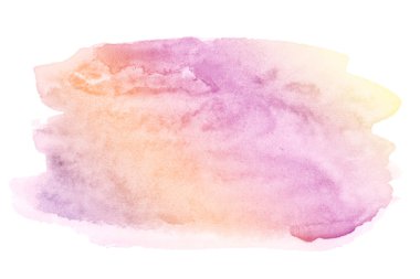 Pastel tonlarda çok renkli suluboya. Boşanmalar ve sınırlar ile izole bir yer. Metin için kopyalama alanı ile çerçeve.